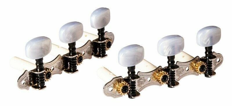 Ortega OTM-FAMILYNT Classic Tuning Machines Silver Ortega OTM-FAMILYNT Classic Tuning Machines Silver