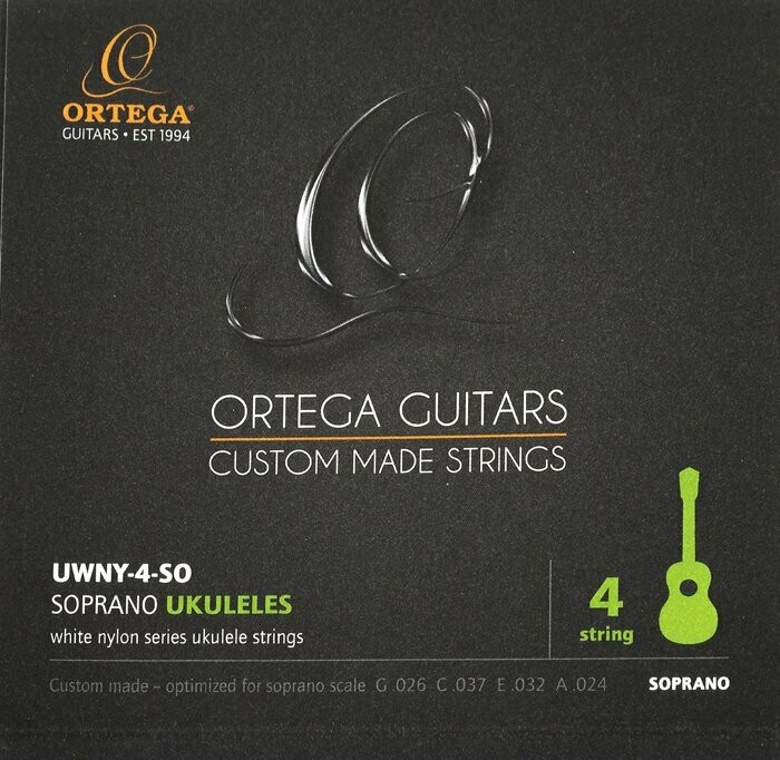 Ortega UWNY-4-SO Soprano Ukulele Strings Ortega UWNY-4-SO Soprano Ukulele Strings