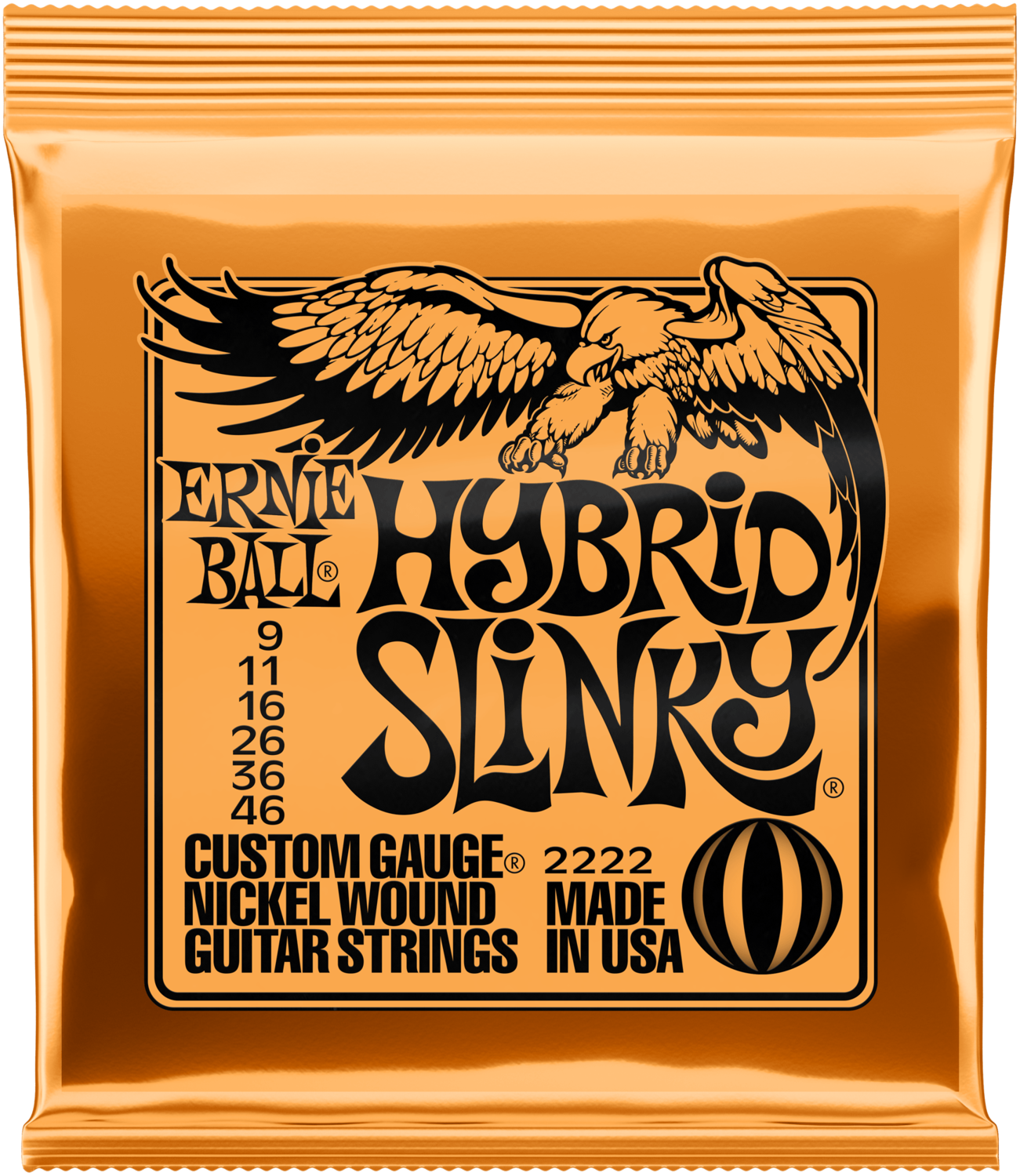Ernie Ball EB2222 Hybrid Slinky