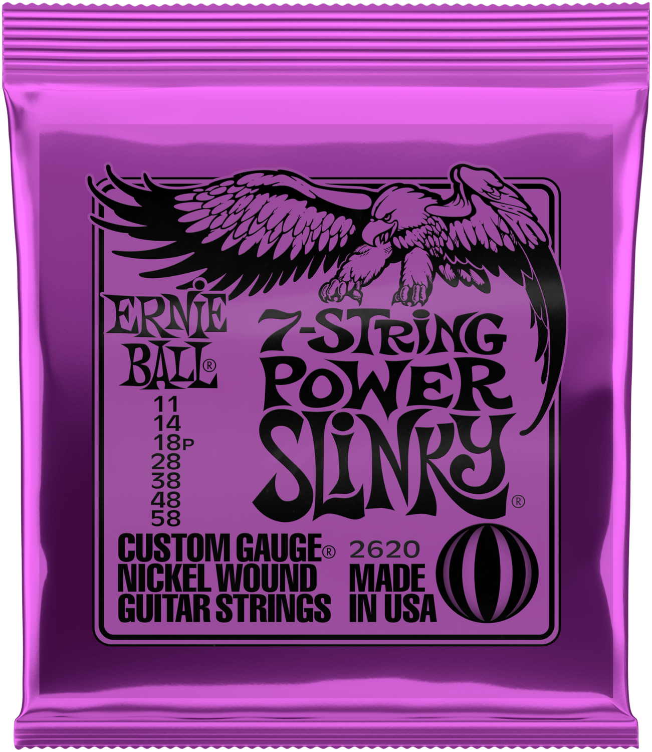 Ernie Ball EB2620 Power Slinky 7-String