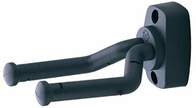 K&M 162/8 Guitar Wall Mount Black K&M 162/8 Guitar Wall Mount Black