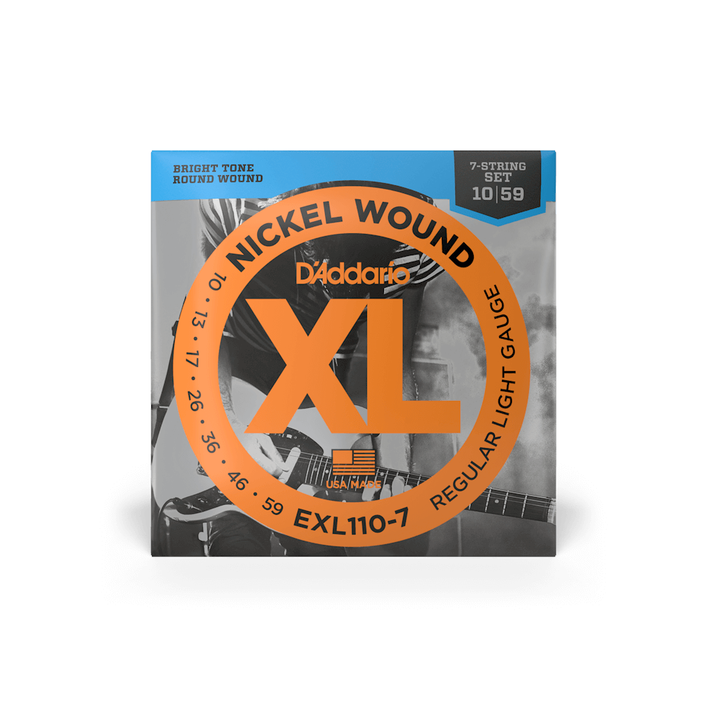 D'Addario EXL110-7 Nickel Wound 7-String