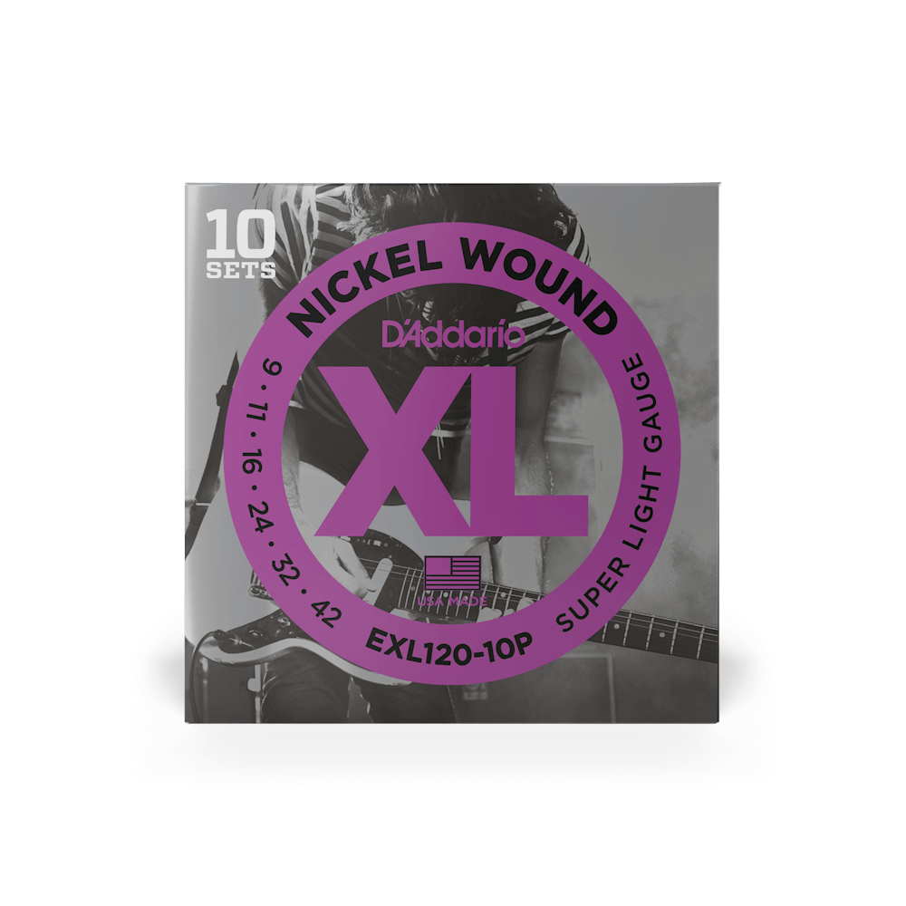 D'Addario EXL120-10P (10er Set)