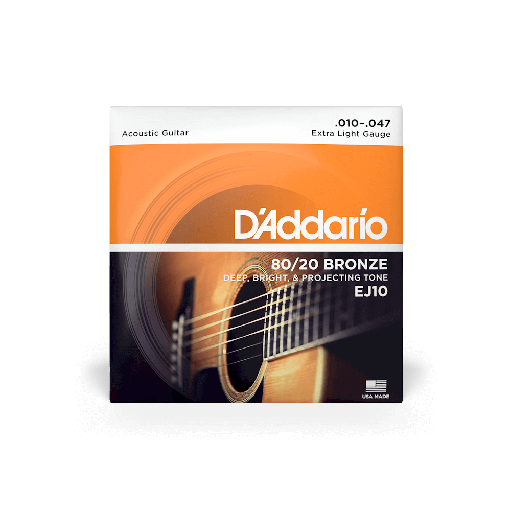 D'Addario EJ10 80/20 Bronze