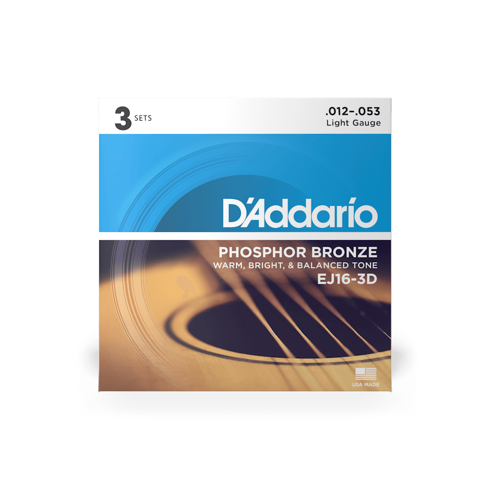 D'Addario EJ16-3D