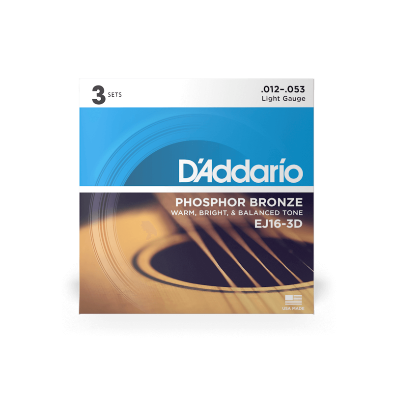 D'Addario EJ16-3D
