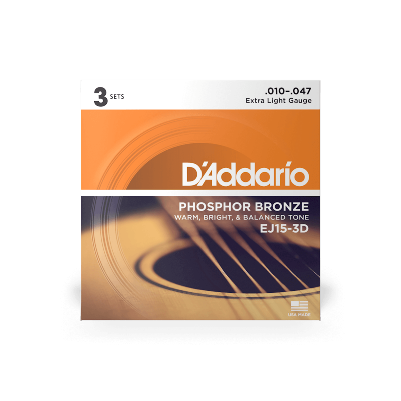 D'Addario EJ15-3D