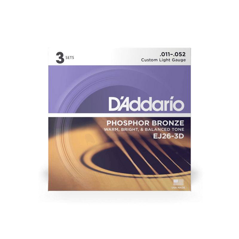 D'Addario EJ26-3D