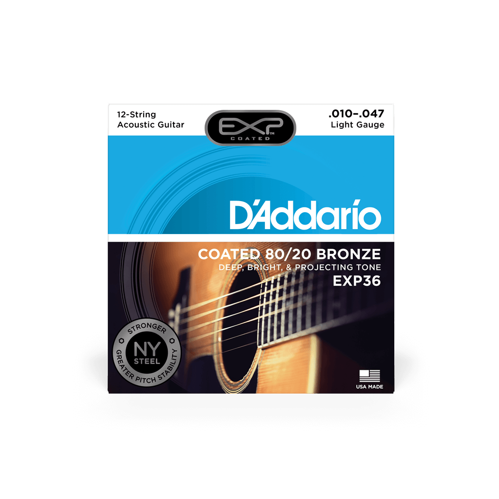D'Addario EXP36 12-String