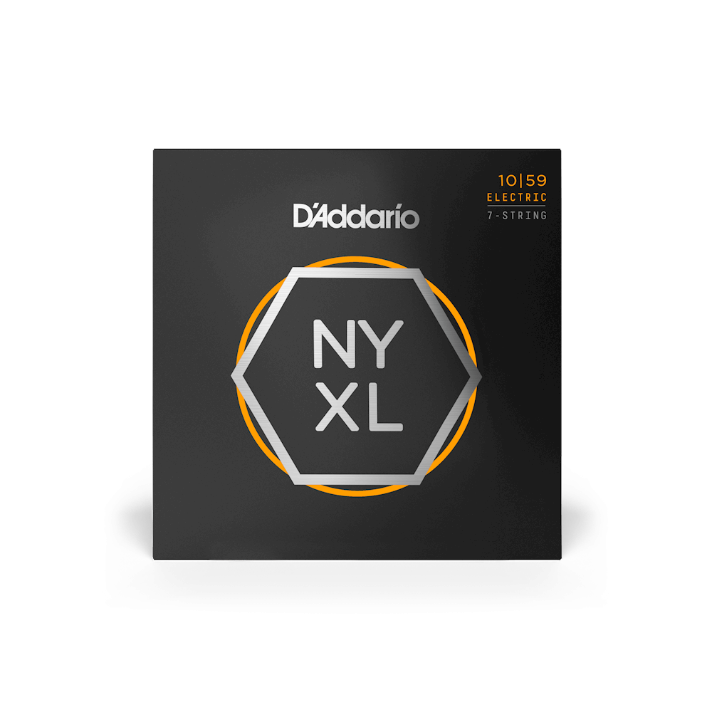 D'Addario NYXL1059 Nickel Wound 7-String