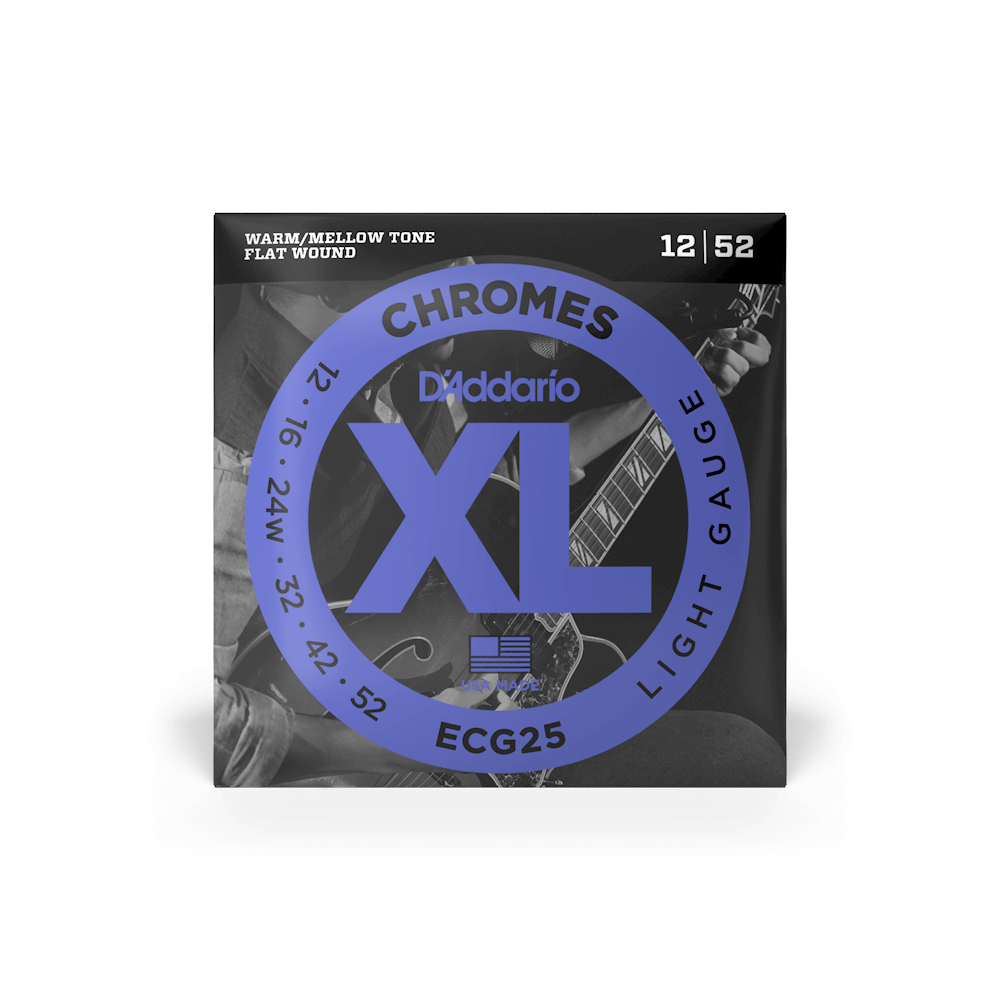 D'Addario ECG25 Chromes Flatwound