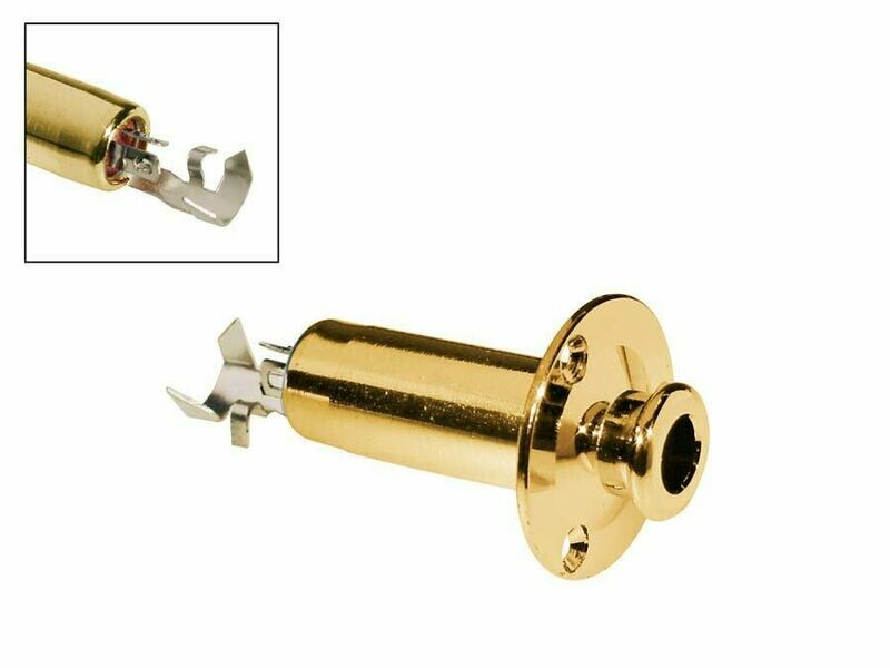 Boston EPJ-67-G Endpin Buchse, gold Boston EPJ-67-G Endpin Buchse, gold