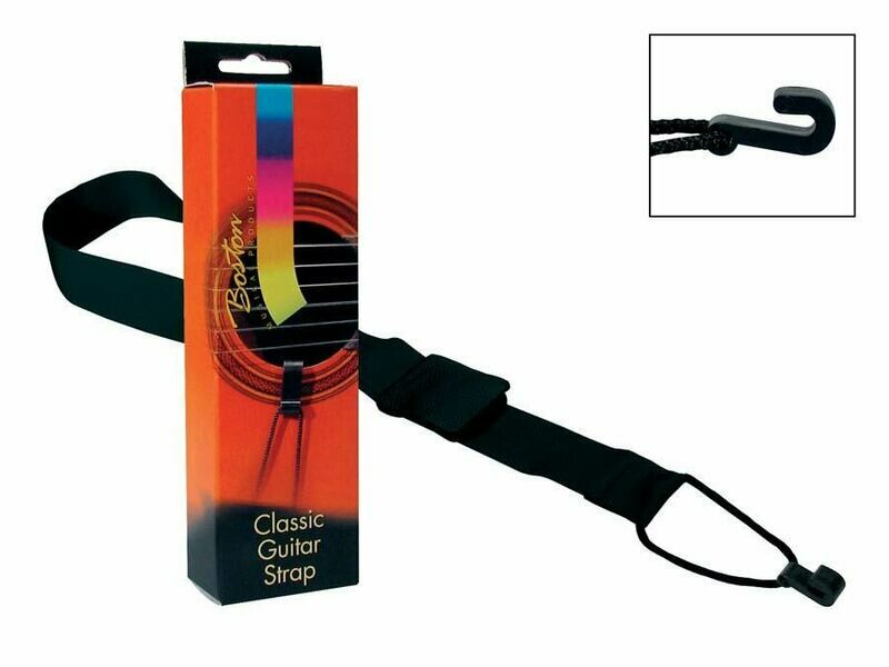 Boston SK-40-BK Classic Strap, Soundhole Hook Boston SK-40-BK Classic Strap, Soundhole Hook