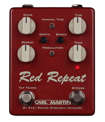 Carl Martin Red Repeat Classic EchoPedal