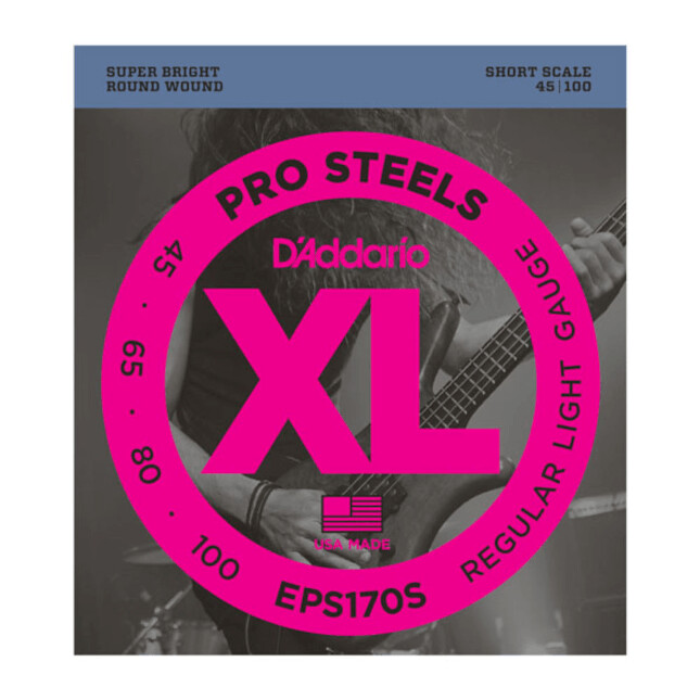 D´Addario EPS170S ProSteels Short Scale 45-100 D´Addario EPS170S ProSteels Short Scale 45-100