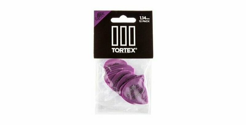 Dunlop Tortex III 1,14 mm 12 pcs. Dunlop Tortex III 1,14 mm 12 pcs.