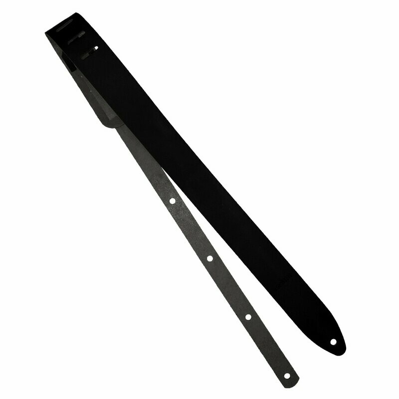 Richter 1618 Ukulele Strap Waxy Suede Black Richter 1618 Ukulele Strap Waxy Suede Black