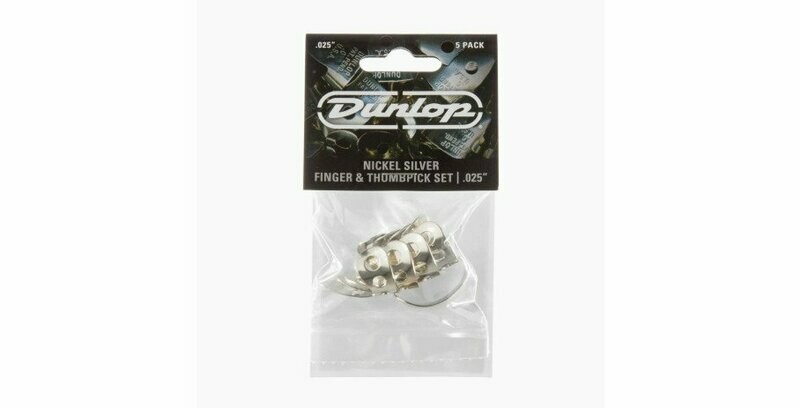 Dunlop 33P Nickel Silver Thumb- & Fingerpicks, Player's Pack Dunlop 33P Nickel Silver Thumb- & Fingerpicks, Player's Pack