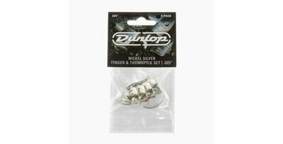 Dunlop 33P Nickel Silver Thumb- & Fingerpicks, Player's Pack