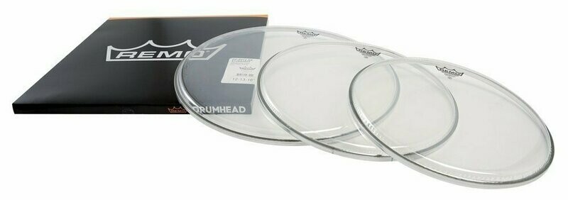 Remo Pro Pack Emperor Clear 12 Remo Pro Pack Emperor Clear 12" - 13" - 16"