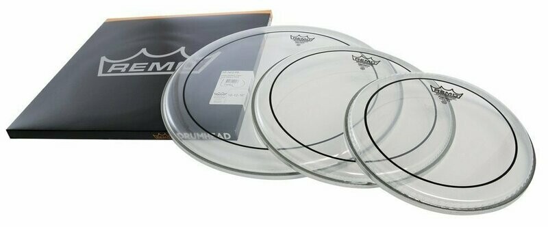 Remo Pro Pack Pinstripe Clear 10 Remo Pro Pack Pinstripe Clear 10" - 12" - 16"