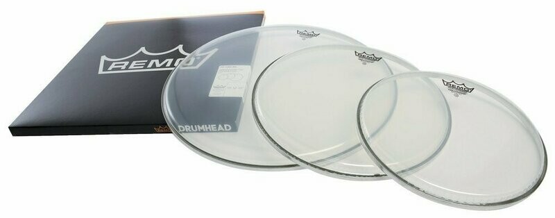 Remo Pro Pack Ambassador Clear 10 Remo Pro Pack Ambassador Clear 10" - 12" - 16"