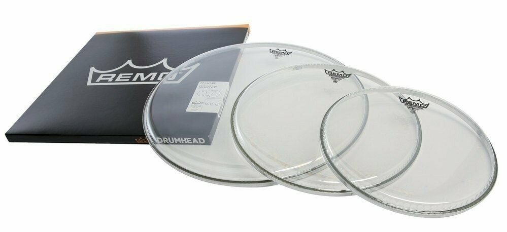 Remo Pro Pack Emperor Clear 10" - 12" - 16"