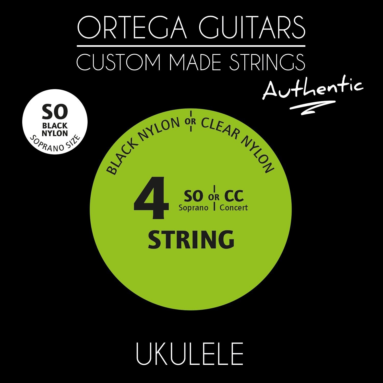 Ortega Authentic UKABK-SO Sopran Ukulele