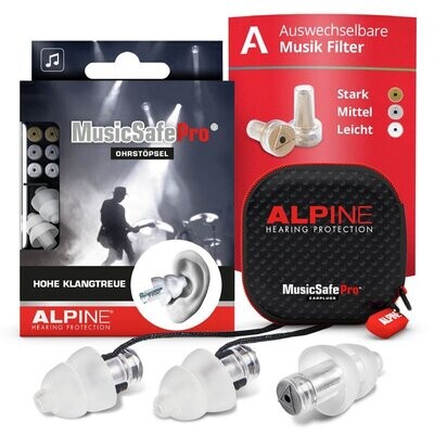 Alpine Music Safe Pro 2 - Transparent