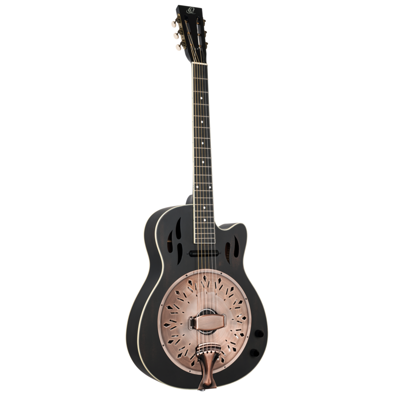 Ortega RRG40CE-DBK Distressed Black Ortega RRG40CE-DBK Distressed Black
