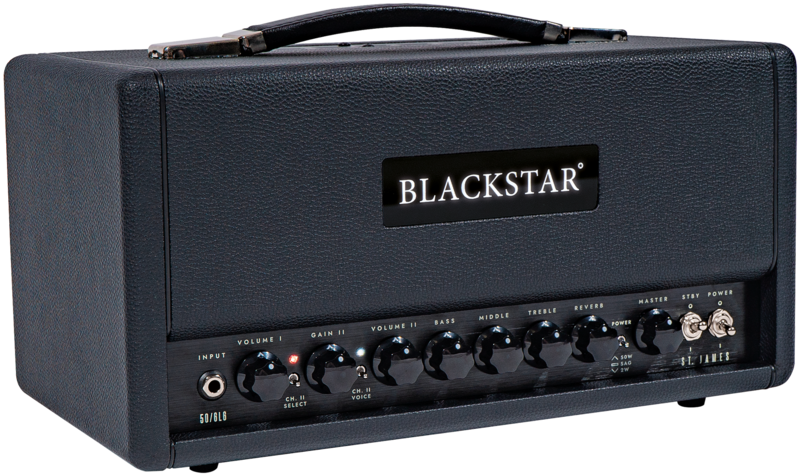 Blackstar St. James 50 6L6 Topteil Black, B-Ware top Zustand Blackstar St. James 50 6L6 Topteil Black, B-Ware top Zustand