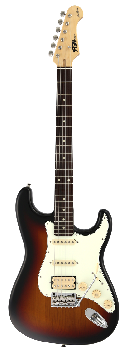 FGN Neo Classic ST 110 3-Tone Sunburst