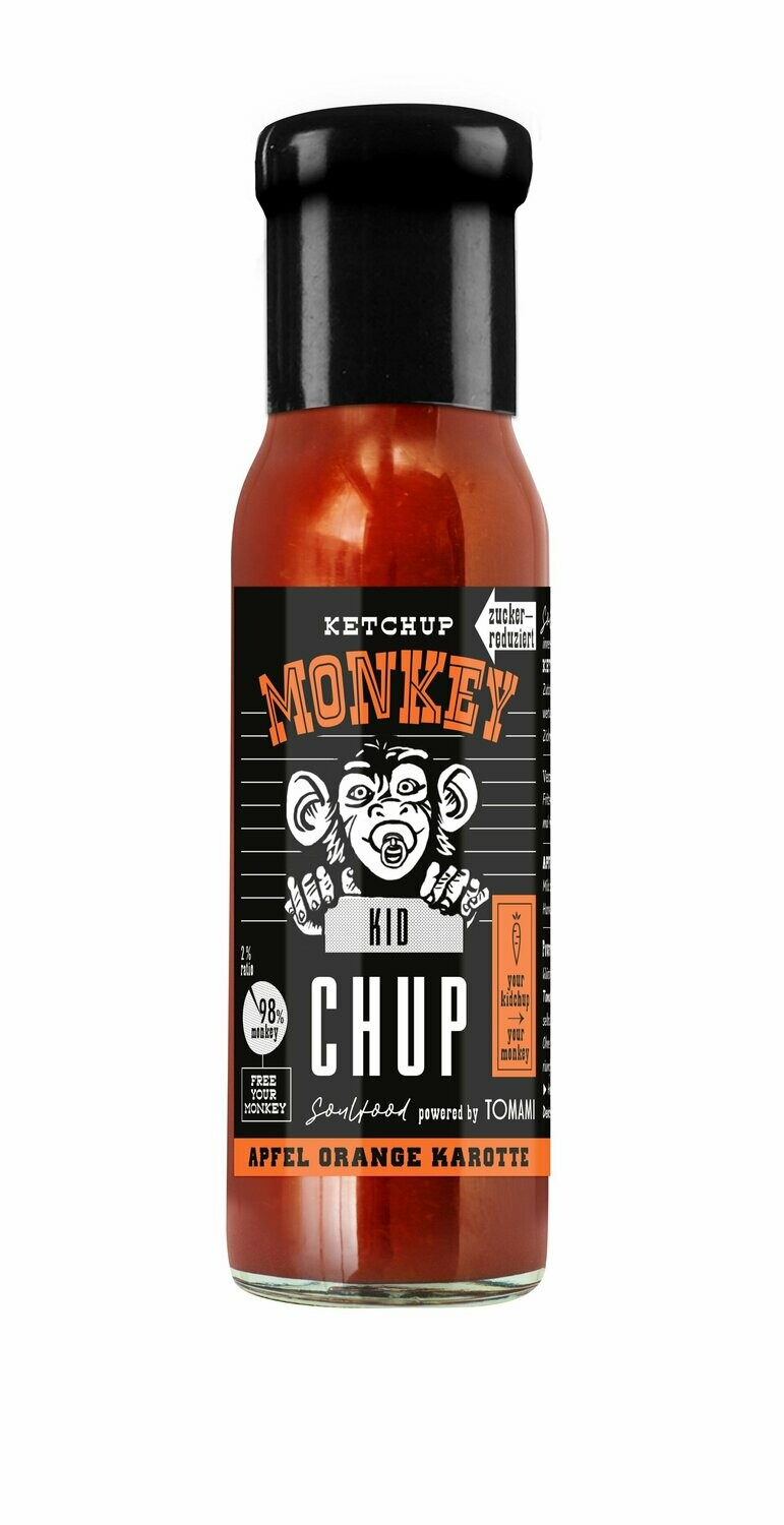 KID CHUP Ketchup mit Äpfel, Orangen und Karotten