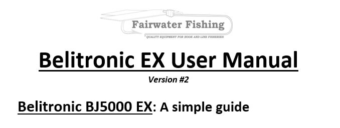 Belitronic BJ5000 EX User Manual