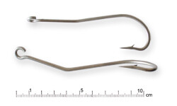 OSPREY Gummimakk Hooks Stainless Steel