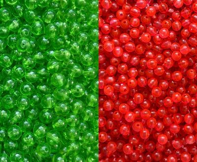 Razorbill round beads