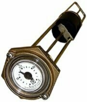 Rochester 8280-01026 "Marine"  Spiral Gauge - 1  1/2" MPT x 11" length