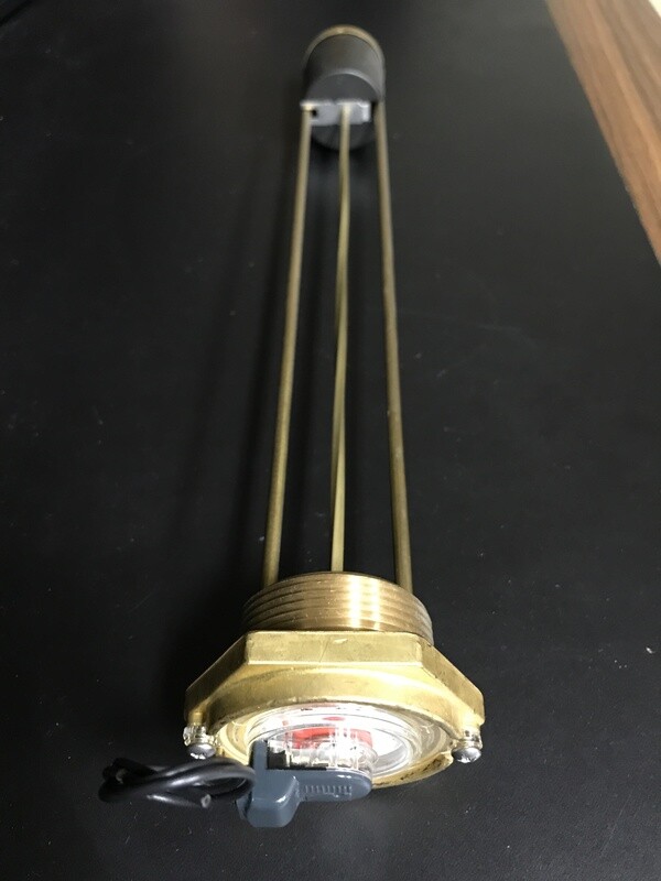Rochester 8240-01105 Spiral Gauge - 1 1/2" MPT x 13" length