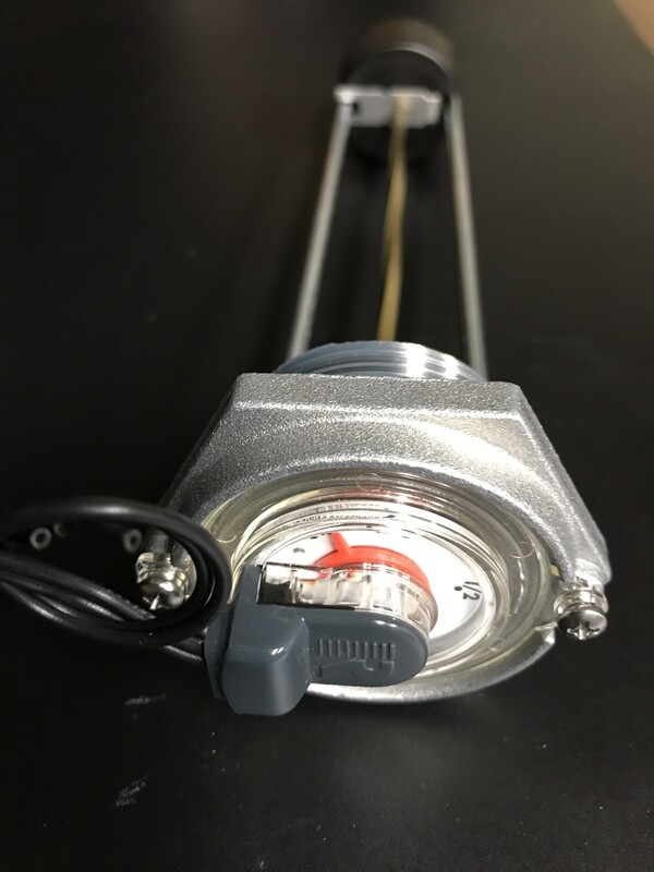 Rochester 8640-01427 Spiral Gauge - 1 1/2 Rochester 8640-01427 Spiral Gauge - 1 1/2" MPT x 10 1/2" length