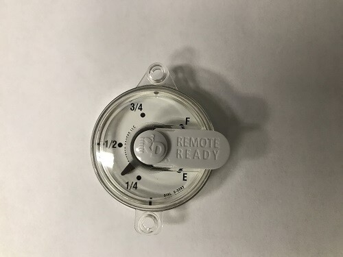 Rochester 5AYSS03393 JR size "Remote ready" Dial Face W/ fractional Read.