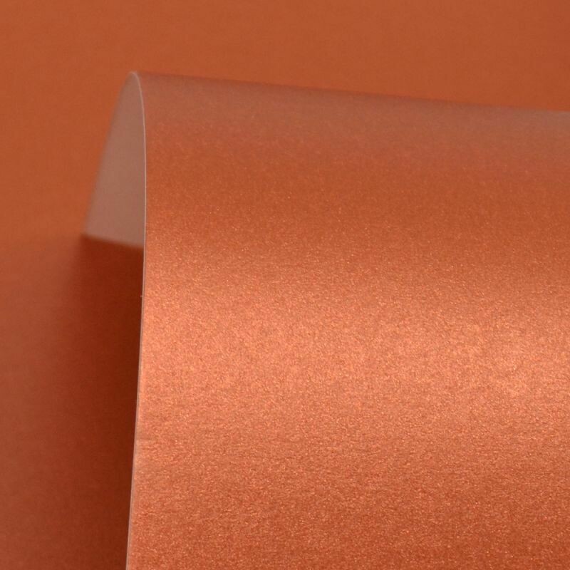 Single Sided Pearlised A4 300 gsm, Colour: Copper