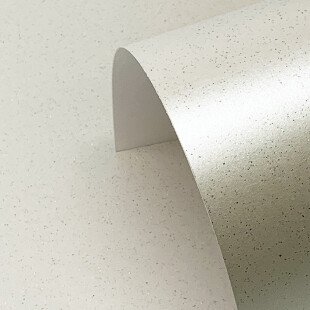 Sparkle Card 12x12 300 gsm, Colour: Quartz White