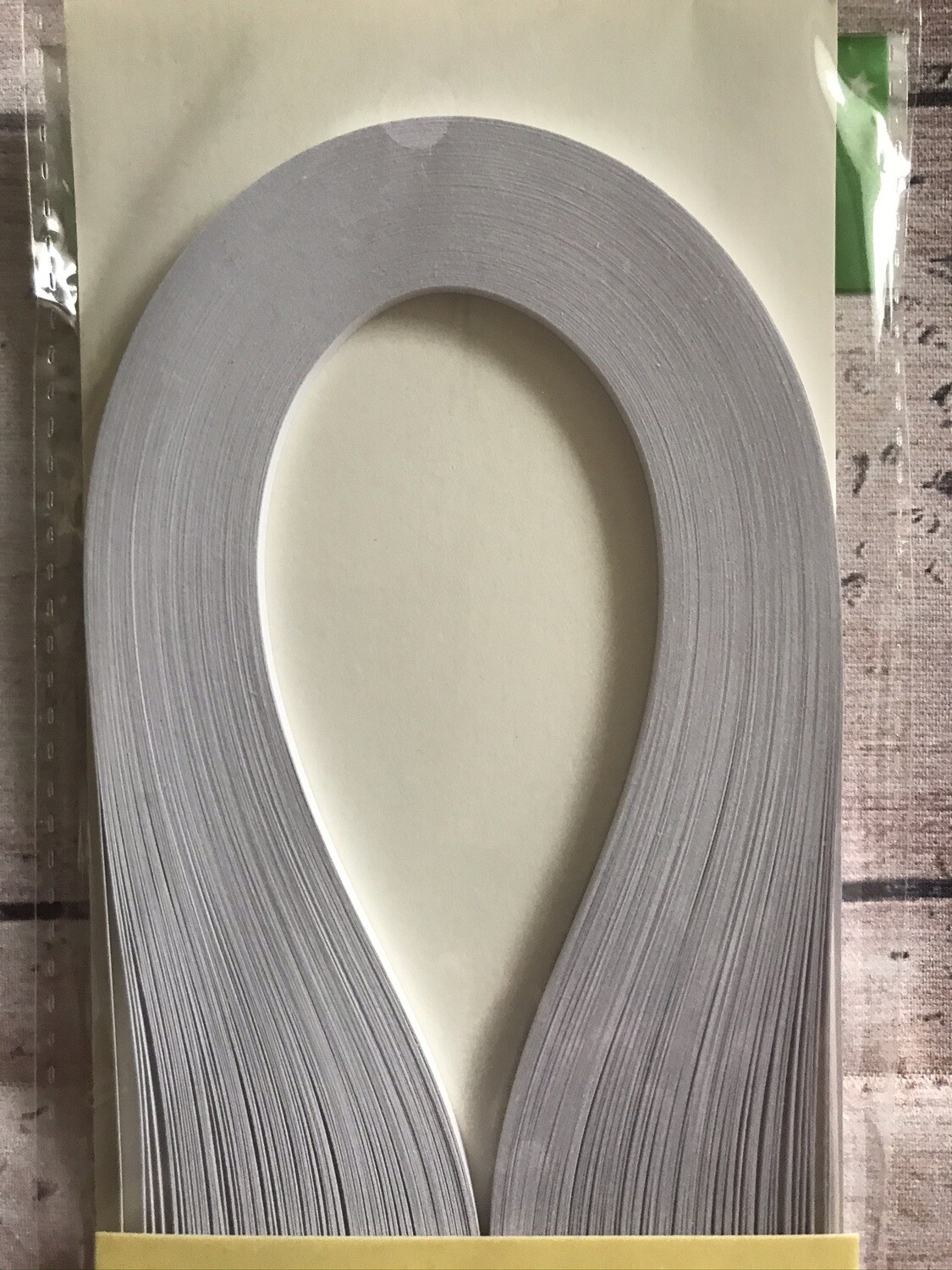3mm quilling strips, Colour: white