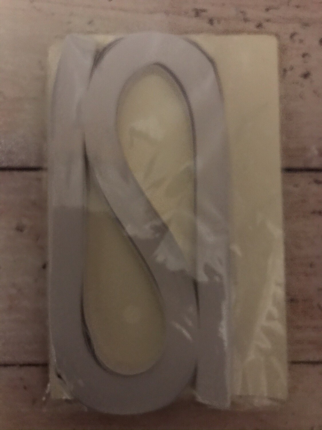 10mm quilling strips, Colour: white