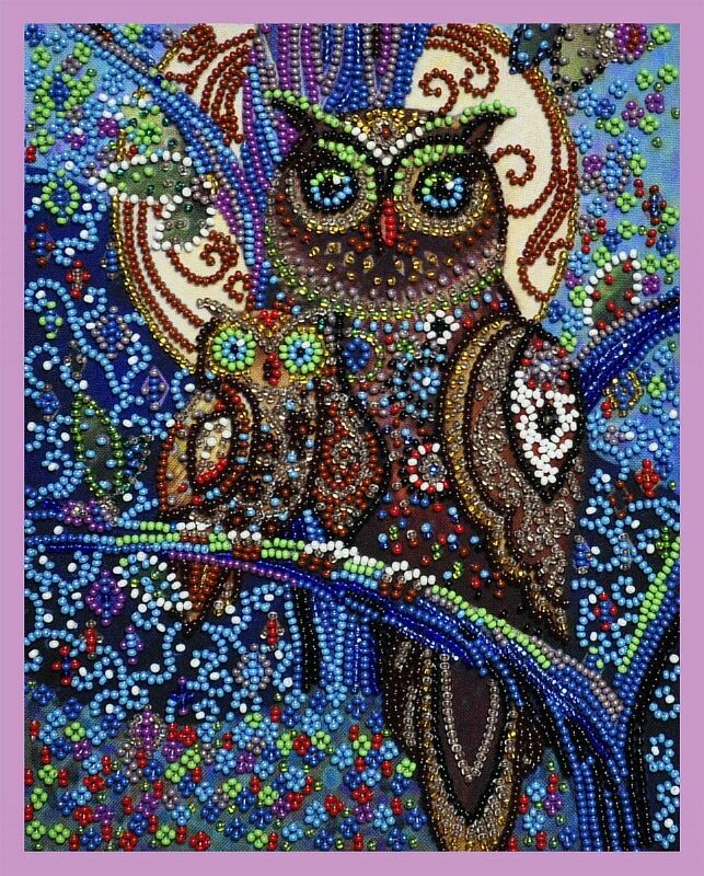 Bead Embroidery Kit (Bead Patterns)