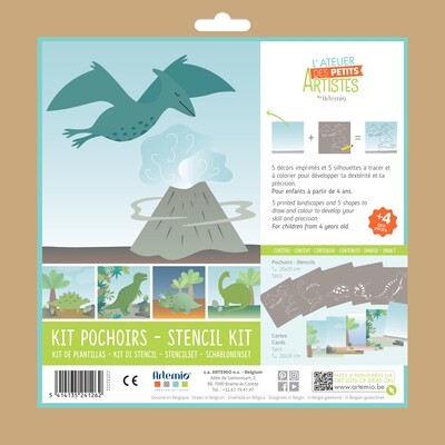 Stencil Kit Dinosaurs