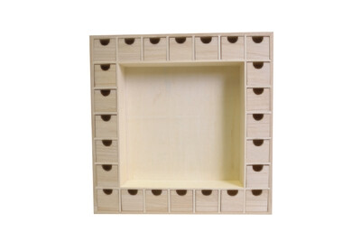 Wooden Advent Calendar Frame