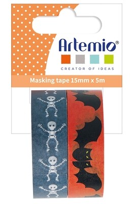 Washi Tape Skeleton/Bat