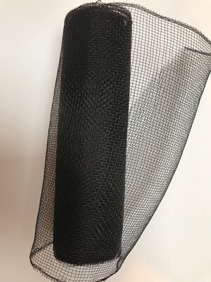 10 Inch Plain Poly Deco Mesh