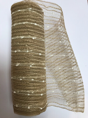 10 Inch Poly Deco Mesh Multicoloured